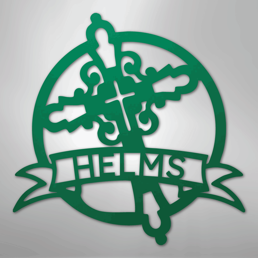 Catholic Monogram - Steel Sign