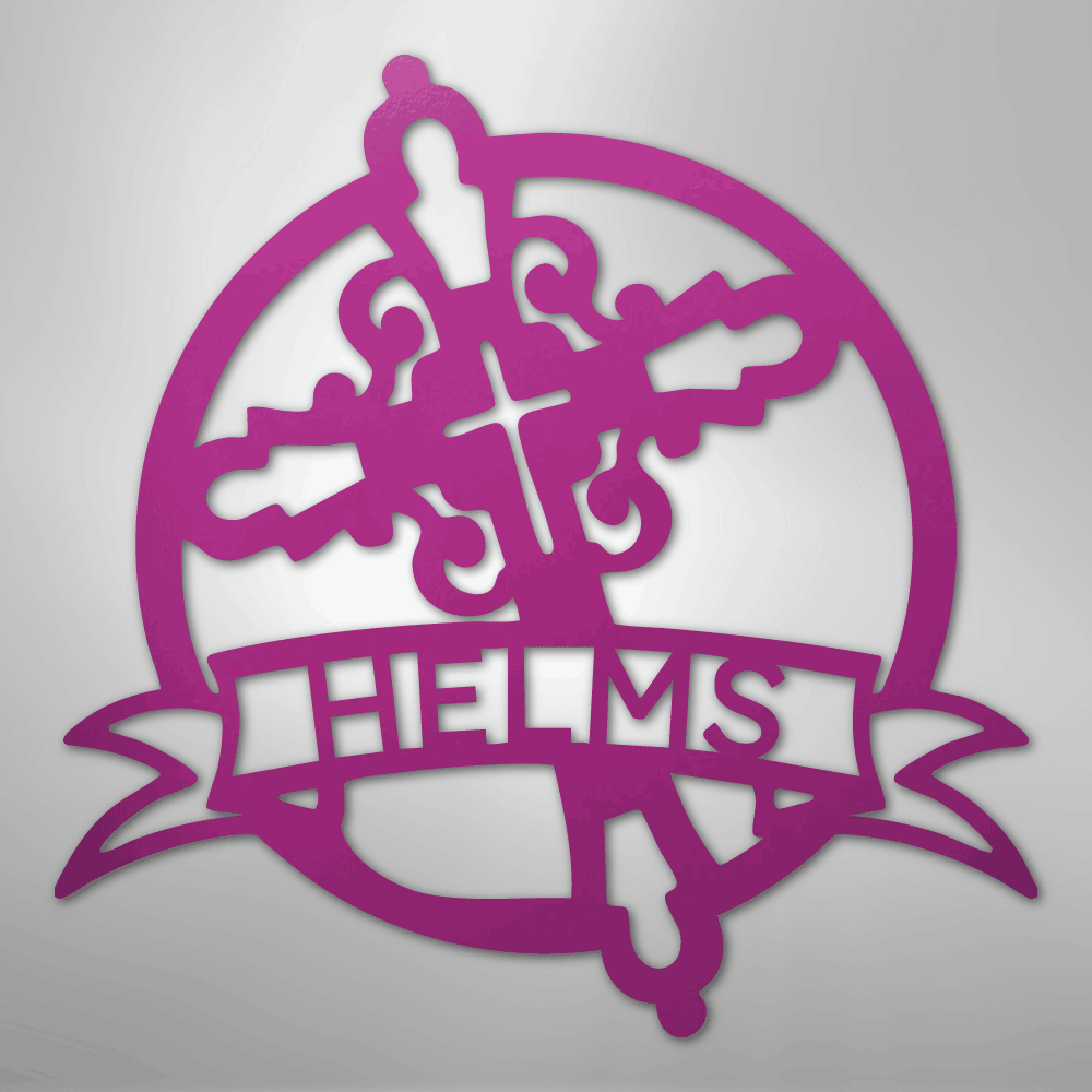 Catholic Monogram - Steel Sign