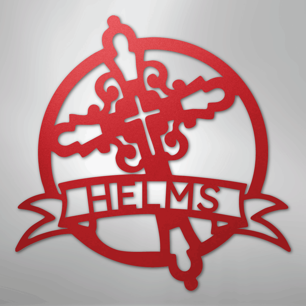 Catholic Monogram - Steel Sign