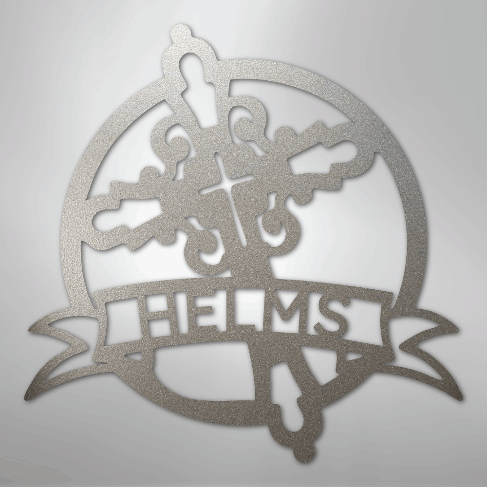 Catholic Monogram - Steel Sign