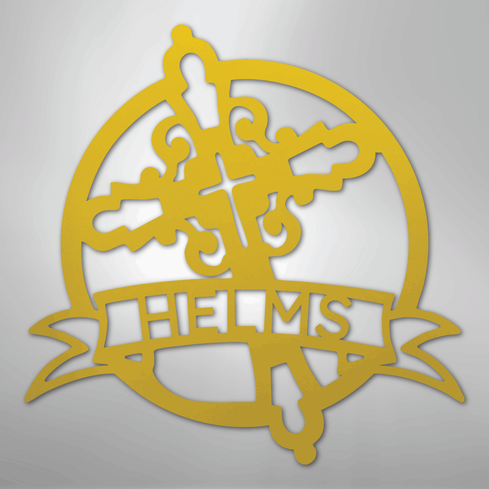 Catholic Monogram - Steel Sign
