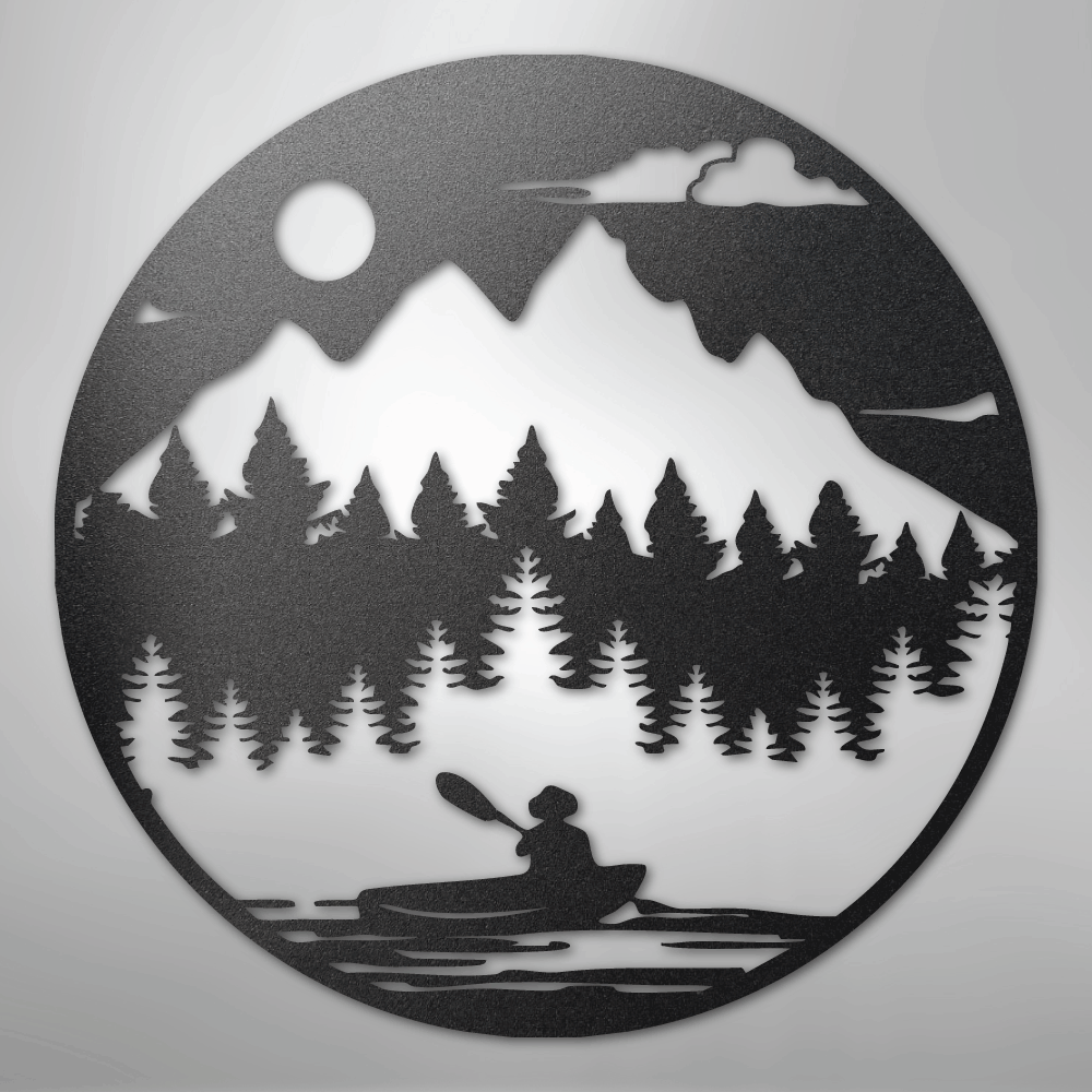 Canoe the Wild - Steel Sign