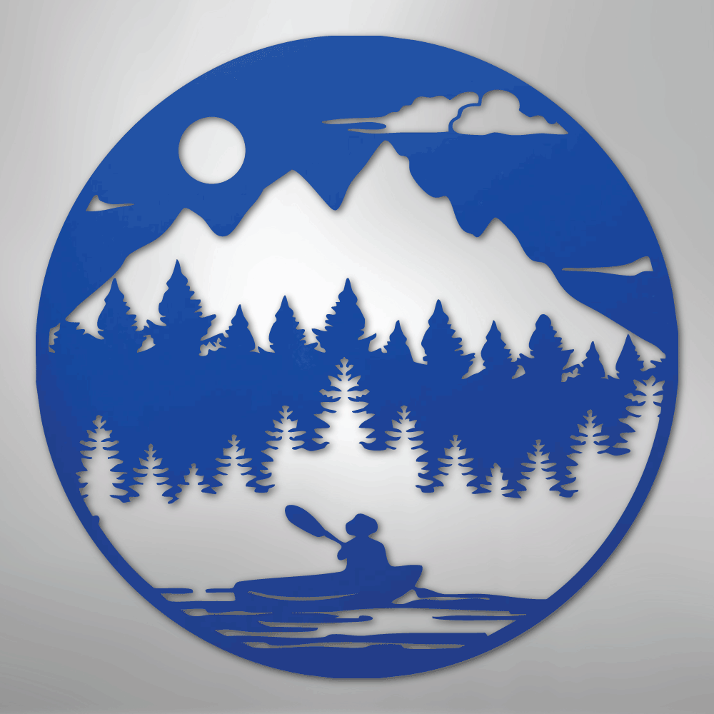 Canoe the Wild - Steel Sign