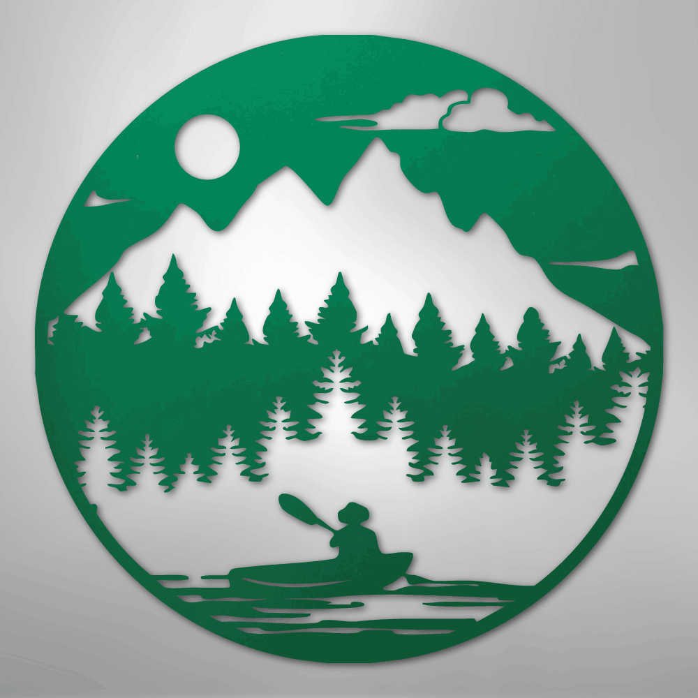 Canoe the Wild - Steel Sign