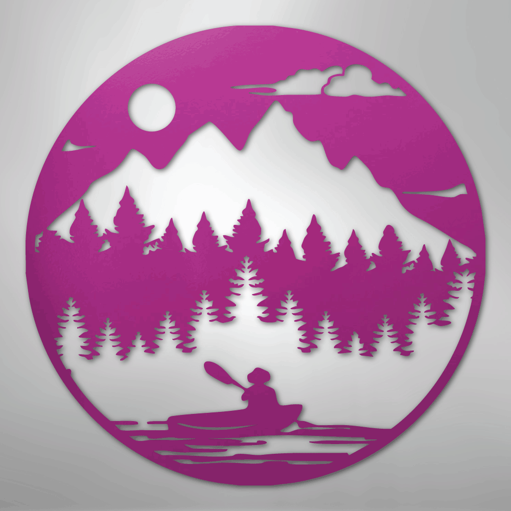 Canoe the Wild - Steel Sign