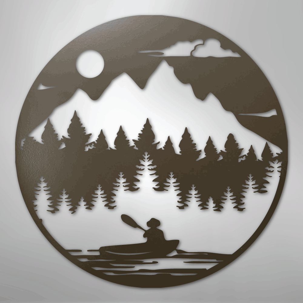 Canoe the Wild - Steel Sign