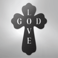 God Love - Steel Sign
