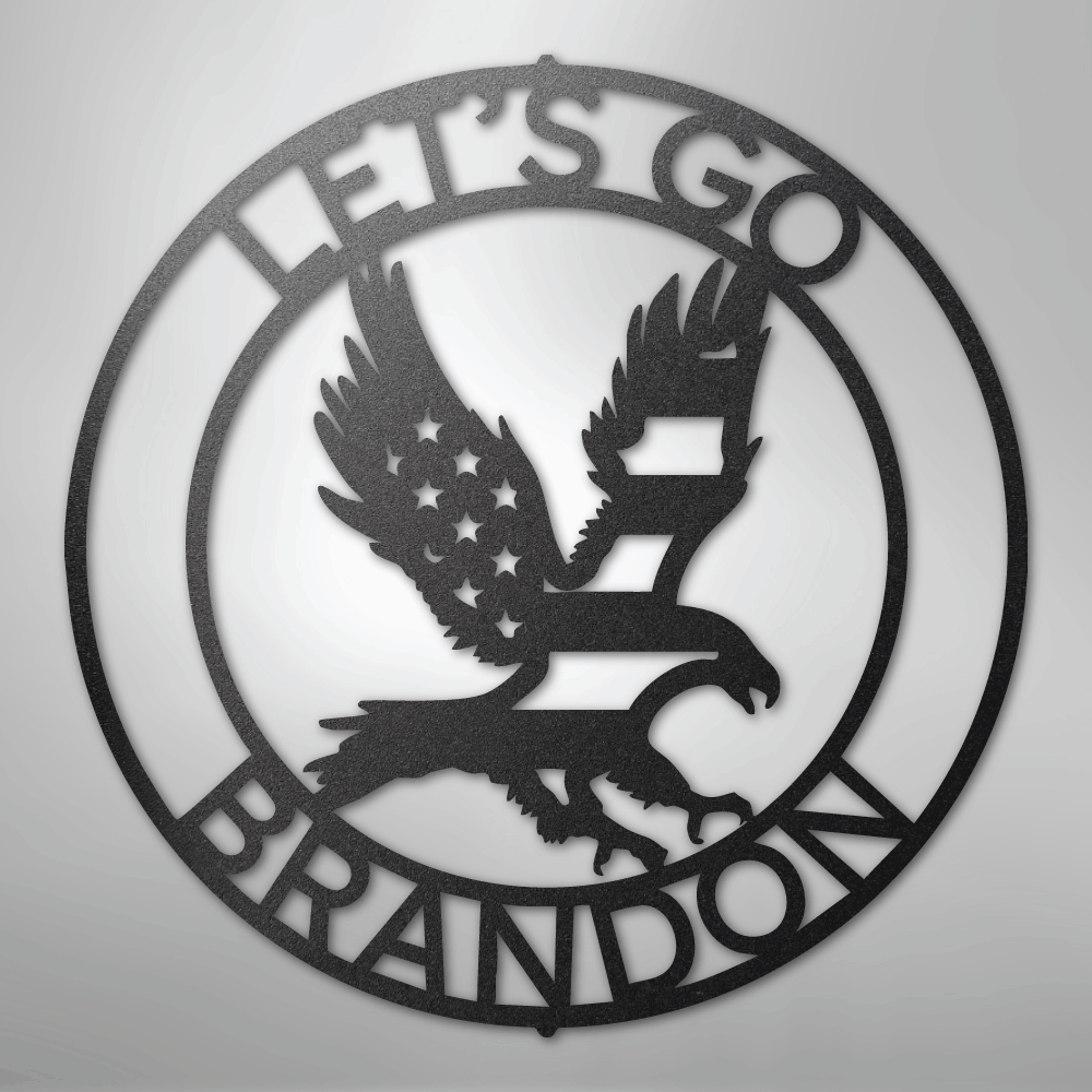 Screamin Eagle Monogram - Steel Sign