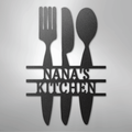 Kitchen Utensil Monogram - Steel Sign