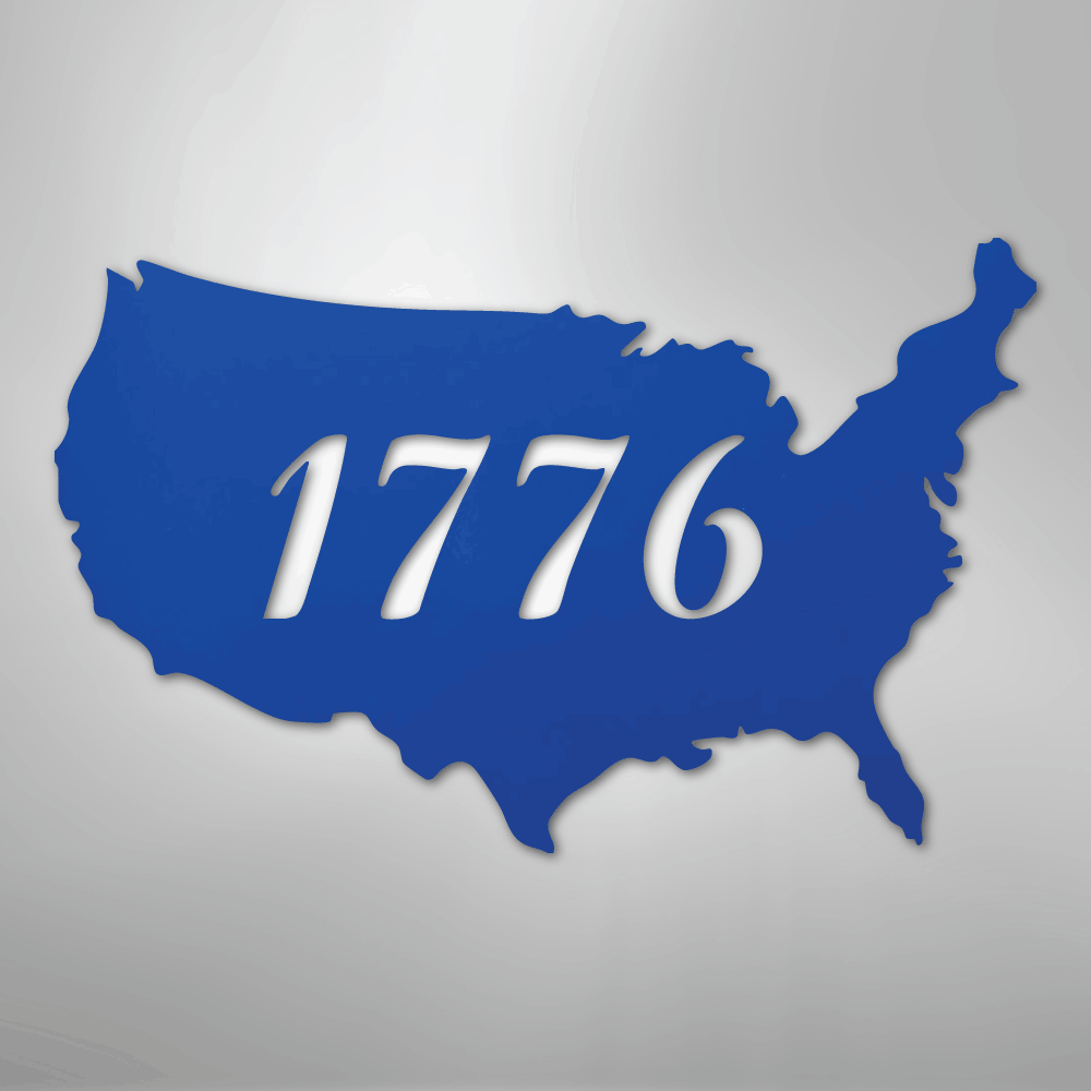 1776 - Steel Sign