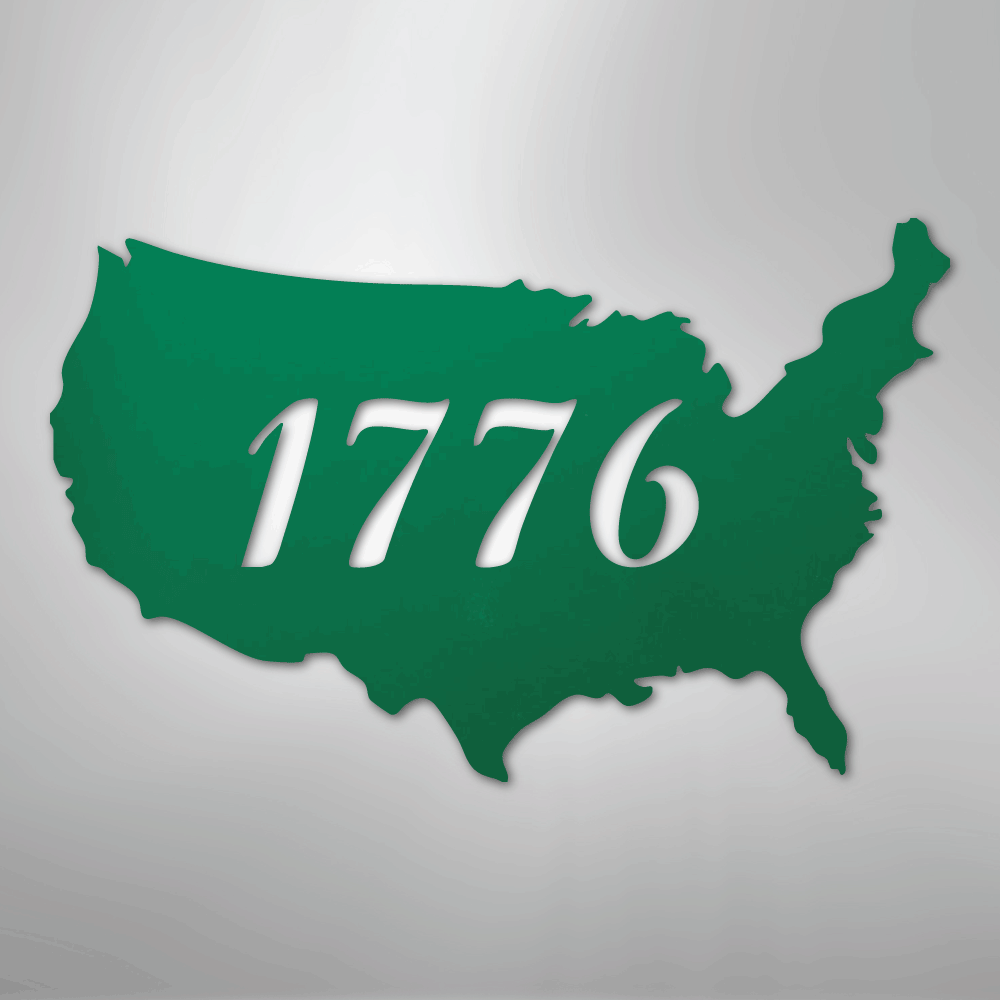 1776 - Steel Sign
