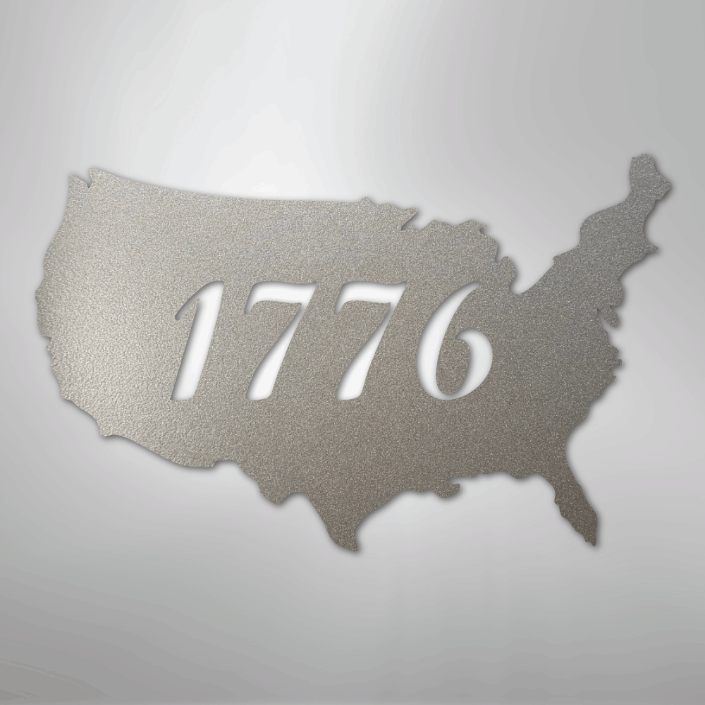 1776 - Steel Sign