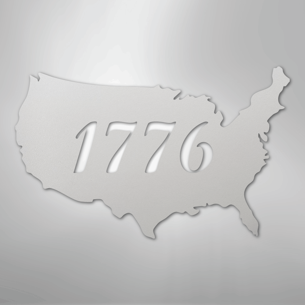 1776 - Steel Sign