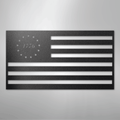 1776 Flag - Steel Sign