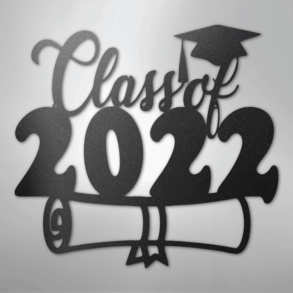Class of 2022 Diploma - Metal Sign