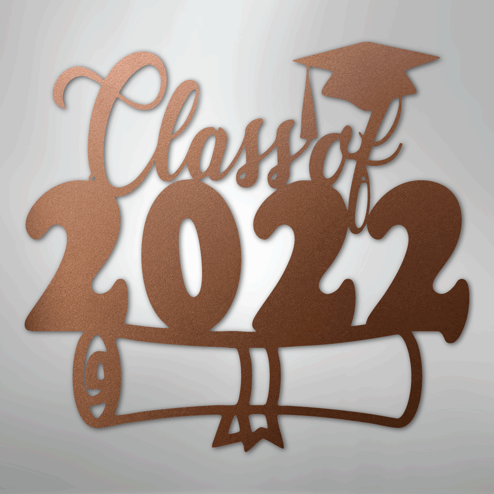 Class of 2022 Diploma - Metal Sign