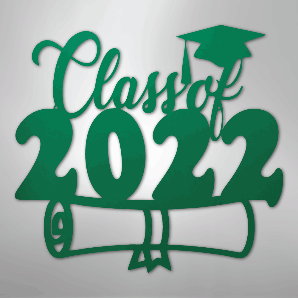 Class of 2022 Diploma - Metal Sign