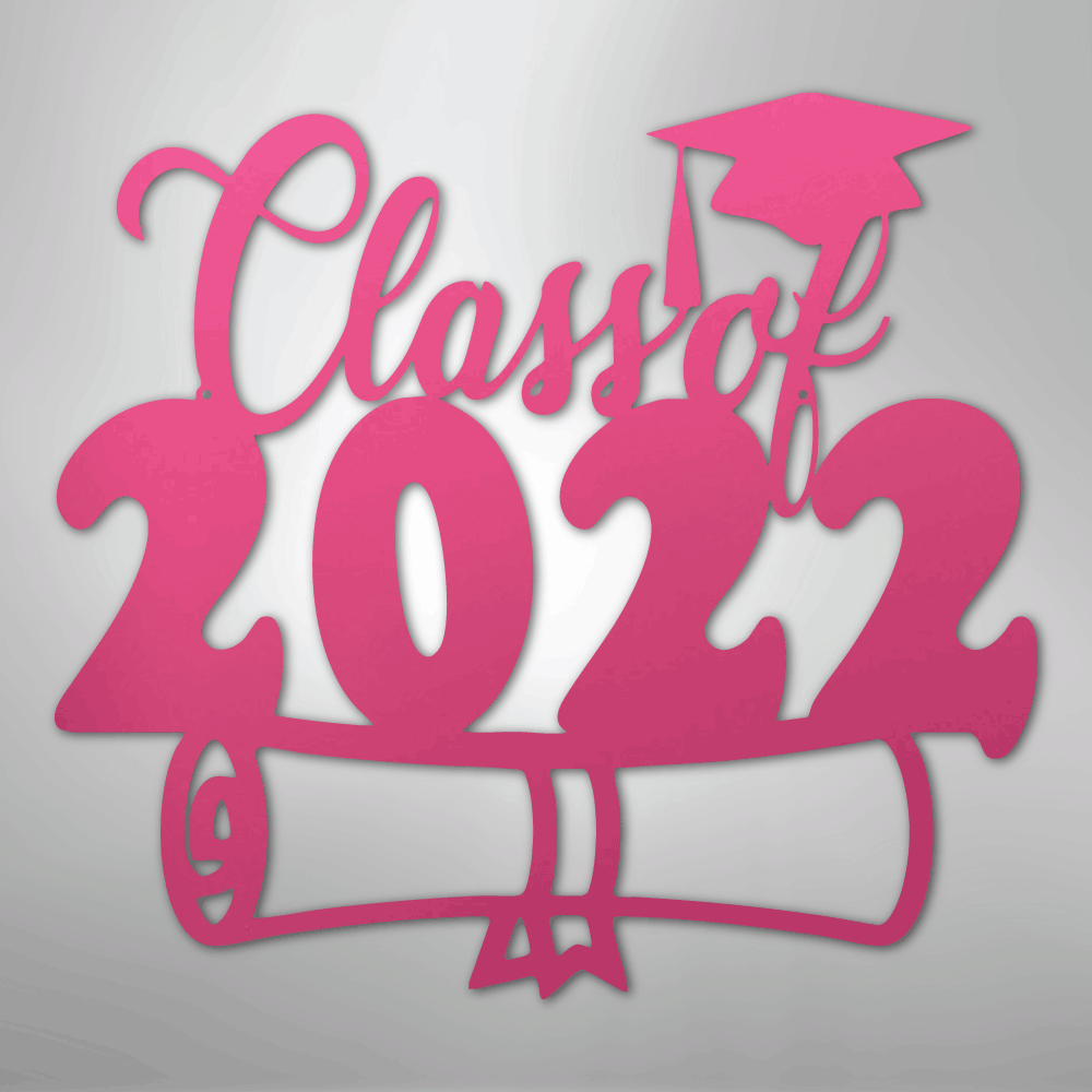 Class of 2022 Diploma - Metal Sign
