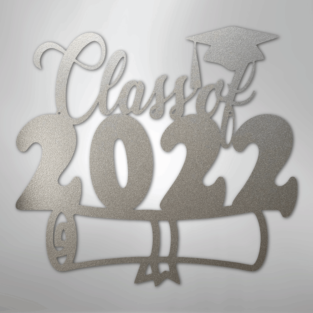 Class of 2022 Diploma - Metal Sign