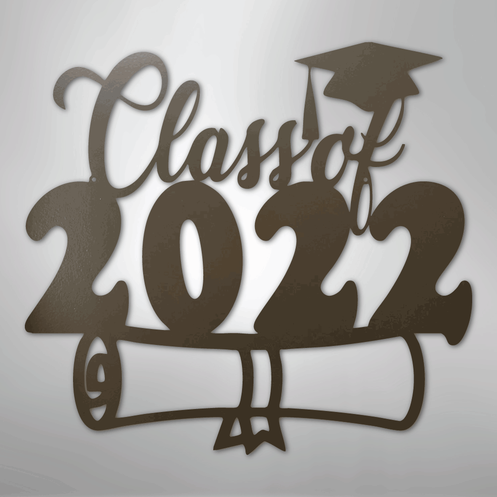 Class of 2022 Diploma - Metal Sign