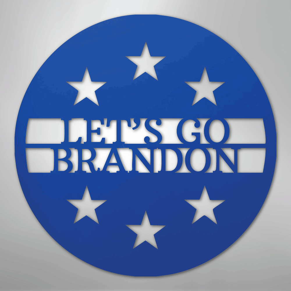 6 Star Monogram - Steel Sign