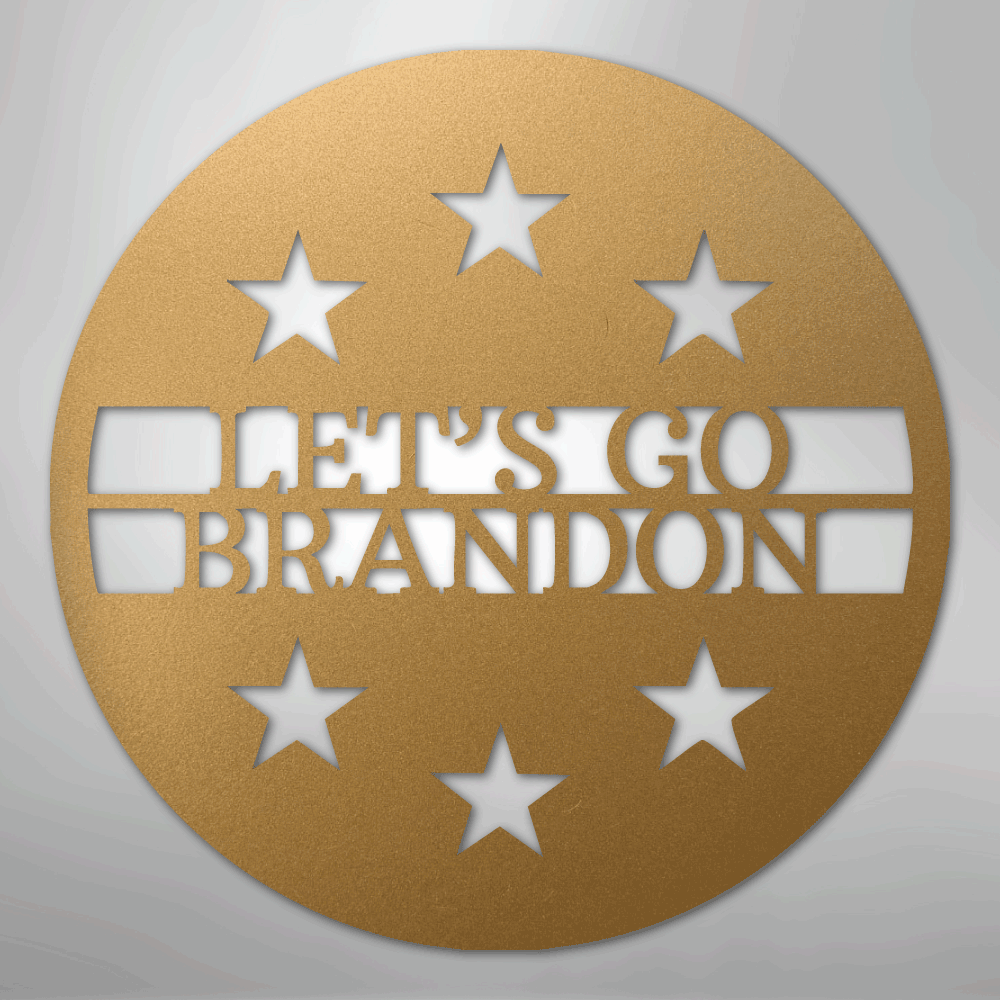 6 Star Monogram - Steel Sign