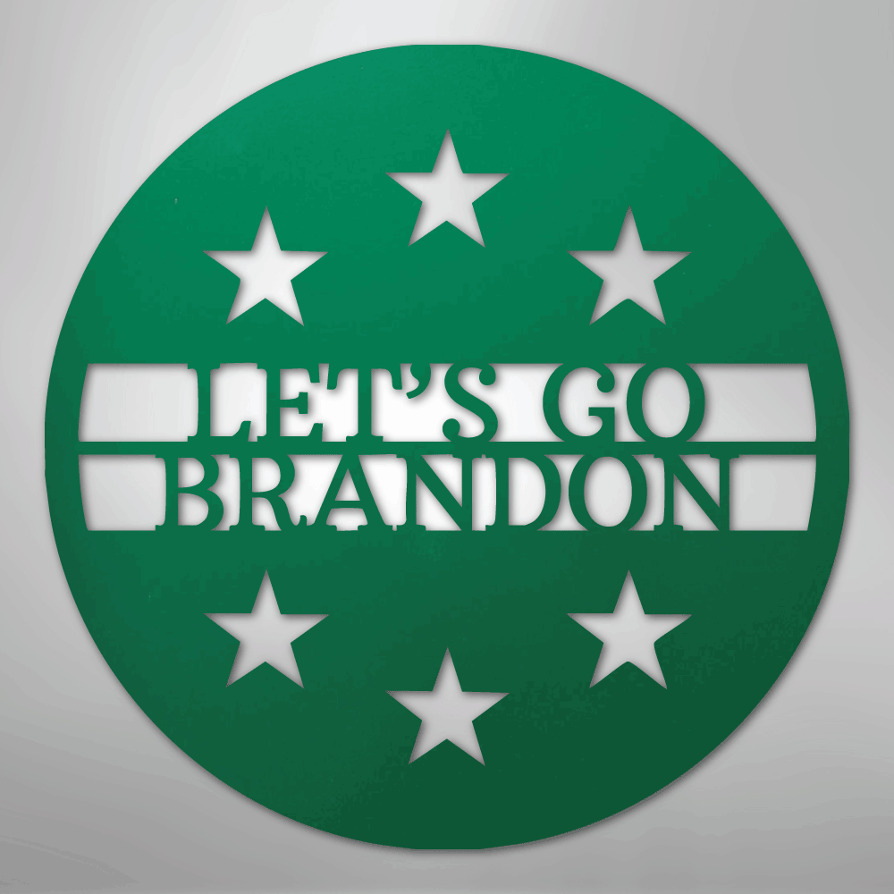 6 Star Monogram - Steel Sign