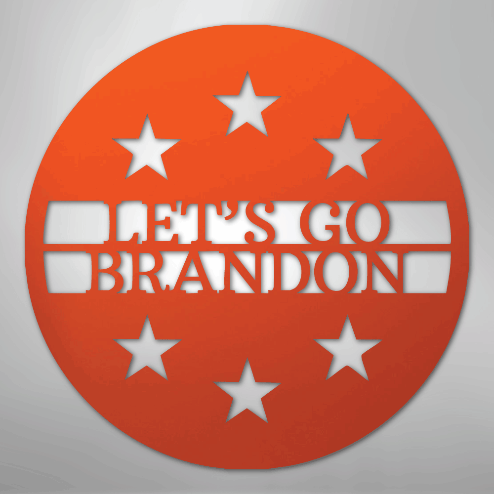 6 Star Monogram - Steel Sign