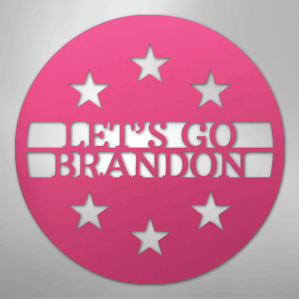 6 Star Monogram - Steel Sign