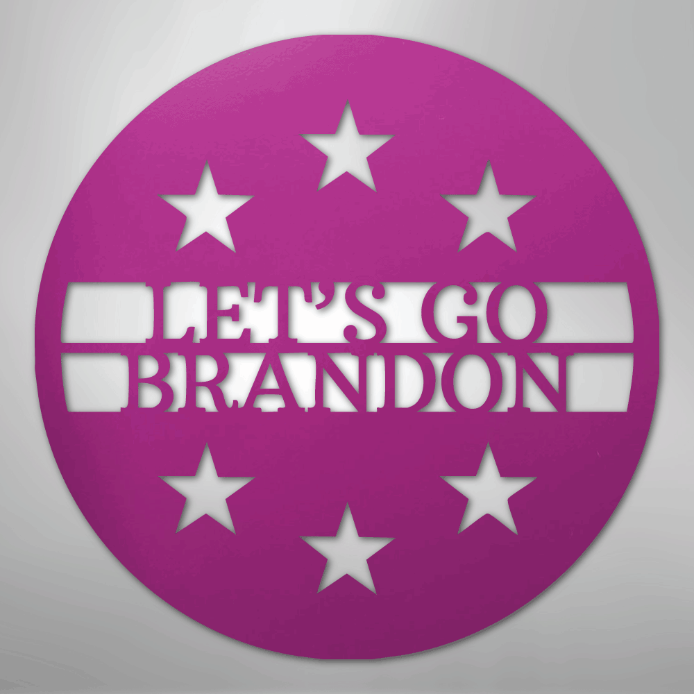 6 Star Monogram - Steel Sign