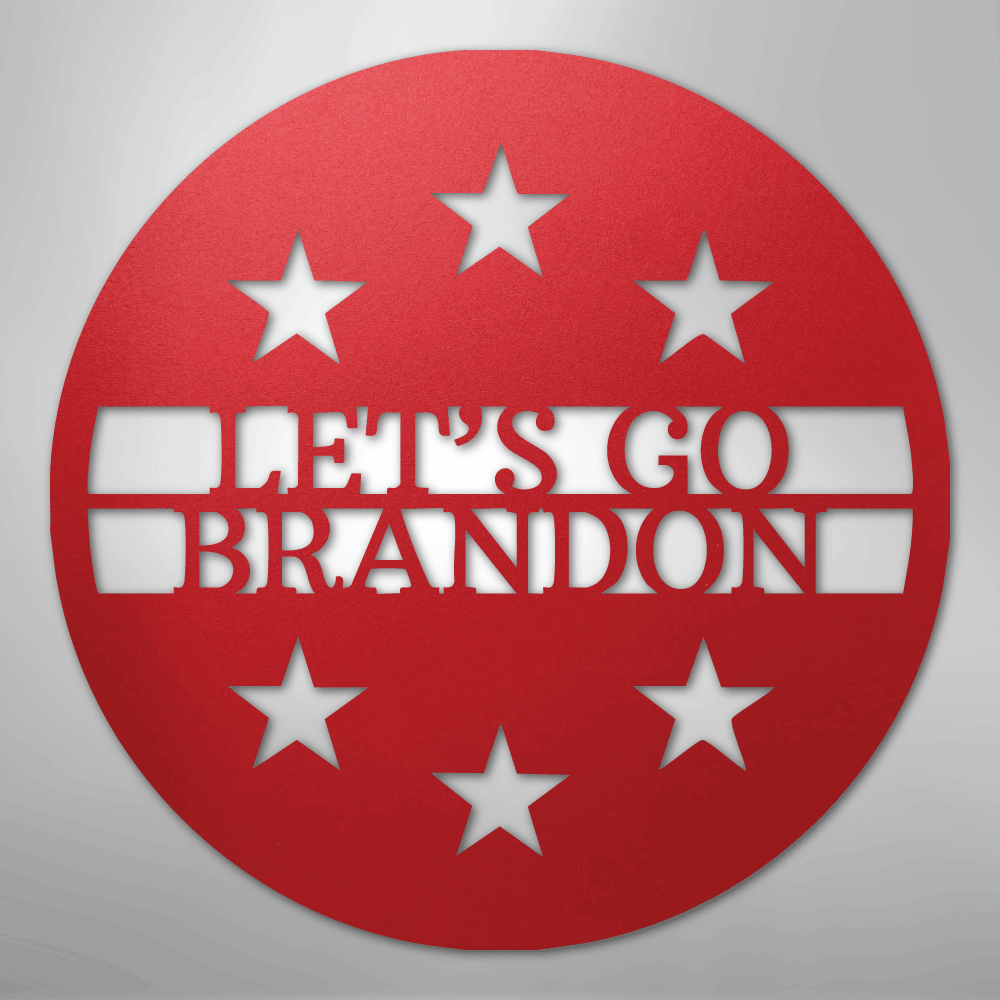 6 Star Monogram - Steel Sign