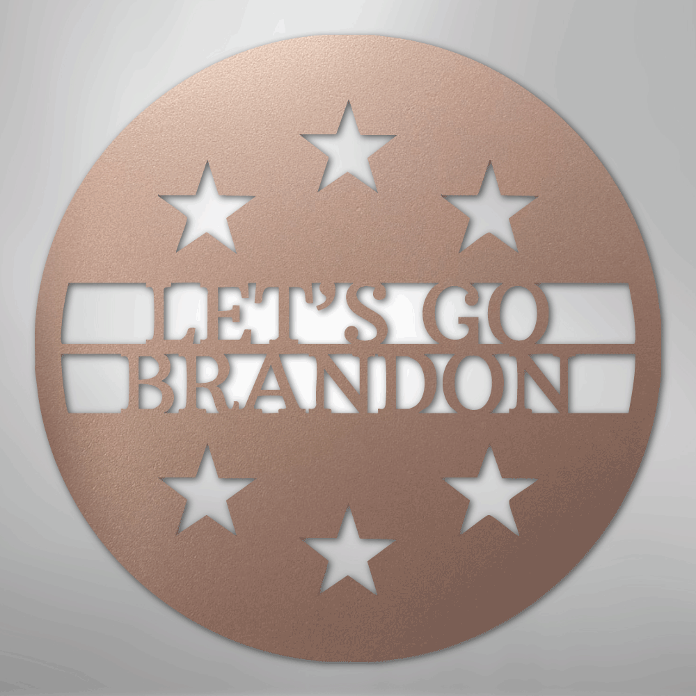 6 Star Monogram - Steel Sign