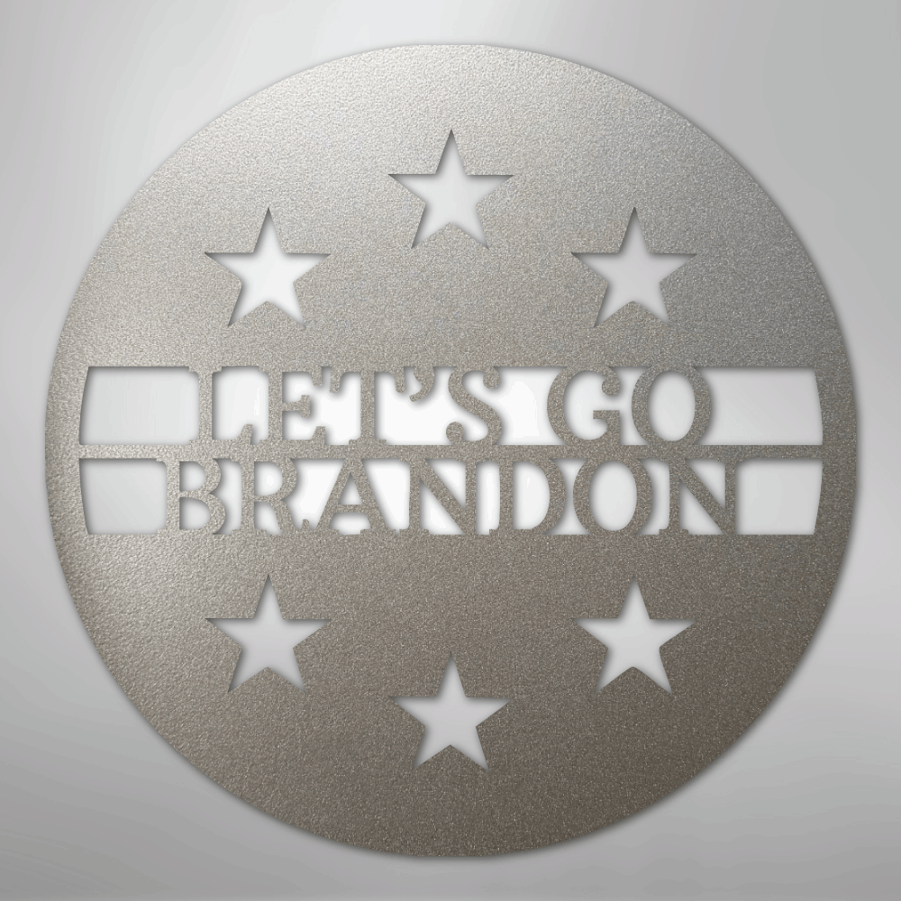 6 Star Monogram - Steel Sign