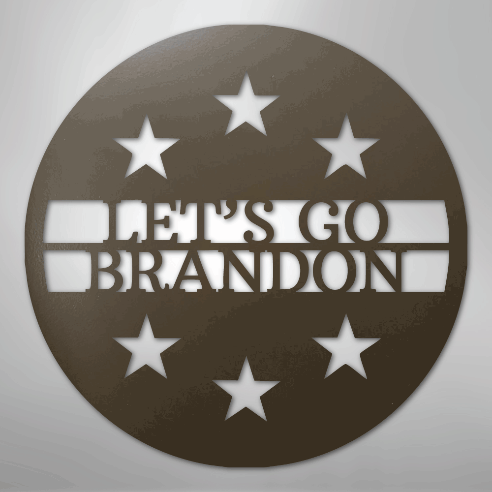 6 Star Monogram - Steel Sign