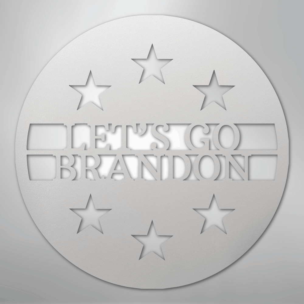 6 Star Monogram - Steel Sign