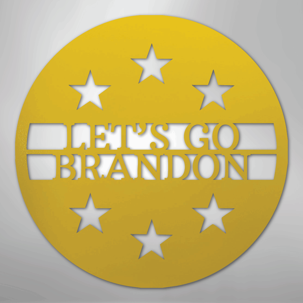6 Star Monogram - Steel Sign