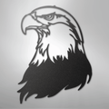Bald Eagle Head - Steel Sign