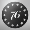 Old School 76 - Steel Sign