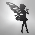 Sassy Pixie - Steel Sign