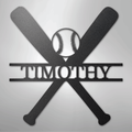 Batter Up - Metal Sign