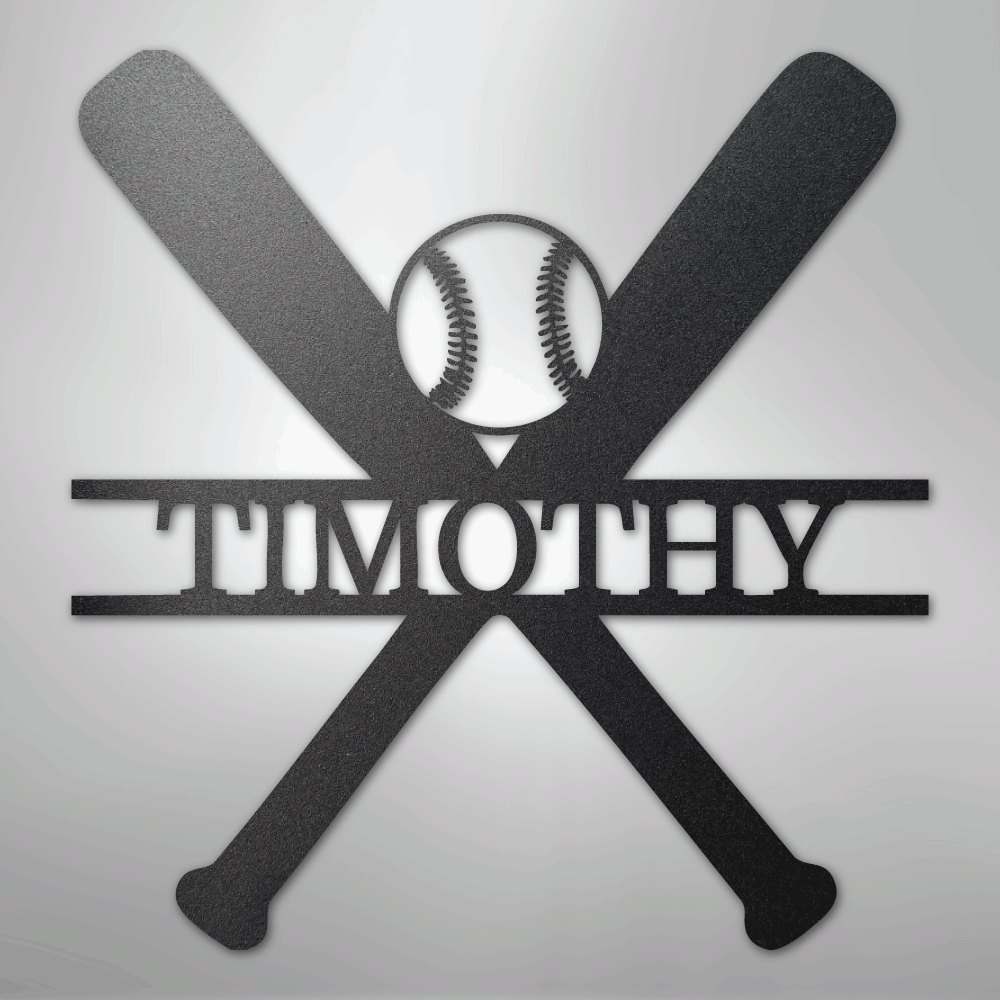 Batter Up - Metal Sign