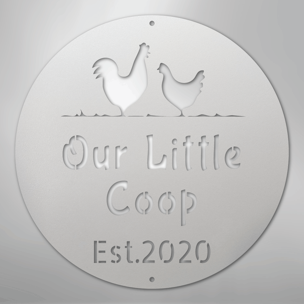 Chicken Coop - Steel Sign