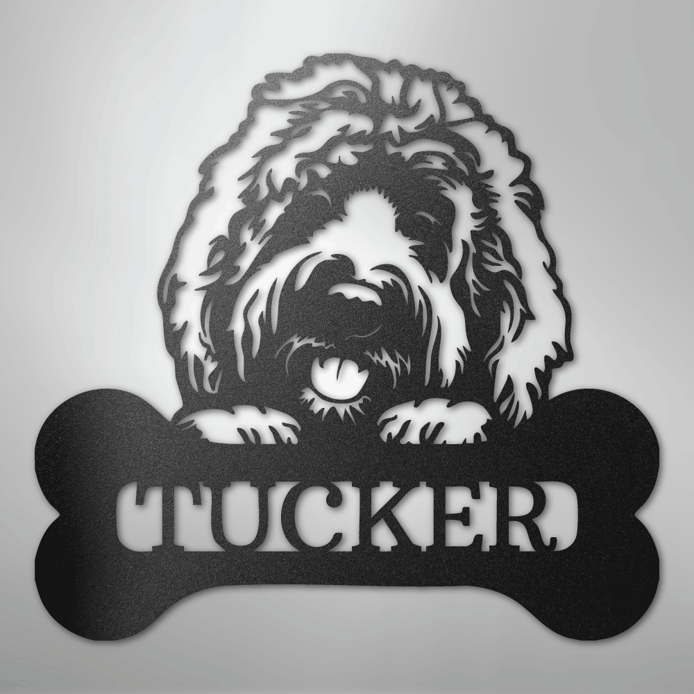 Pick Your Pup Monogram - Steel Sign