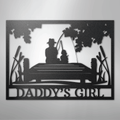 Quality Time  Monogram - Steel Sign