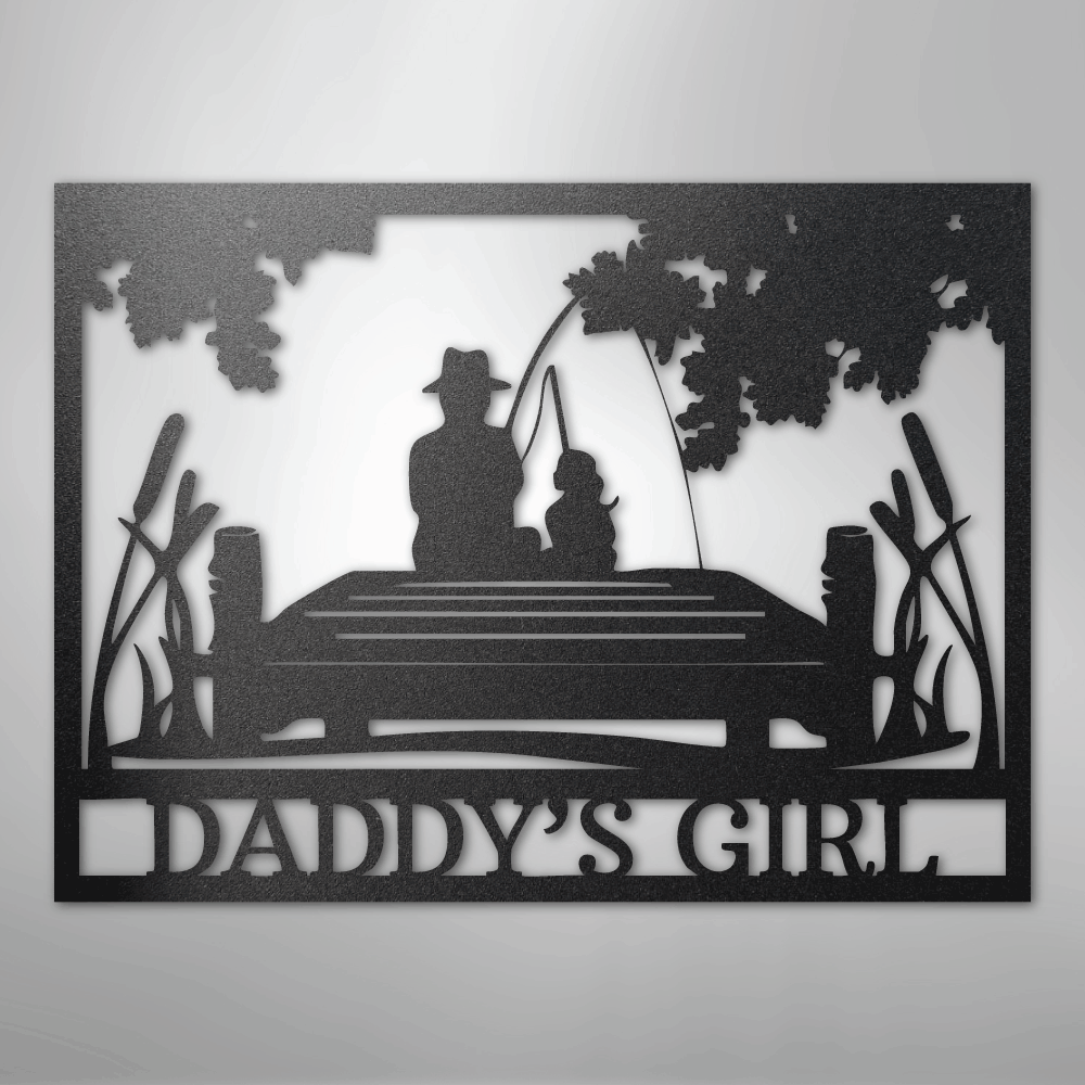Quality Time  Monogram - Steel Sign