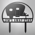 Camper Yard Monogram - Steel Sign