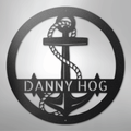 Elaborate Anchor - Steel Sign