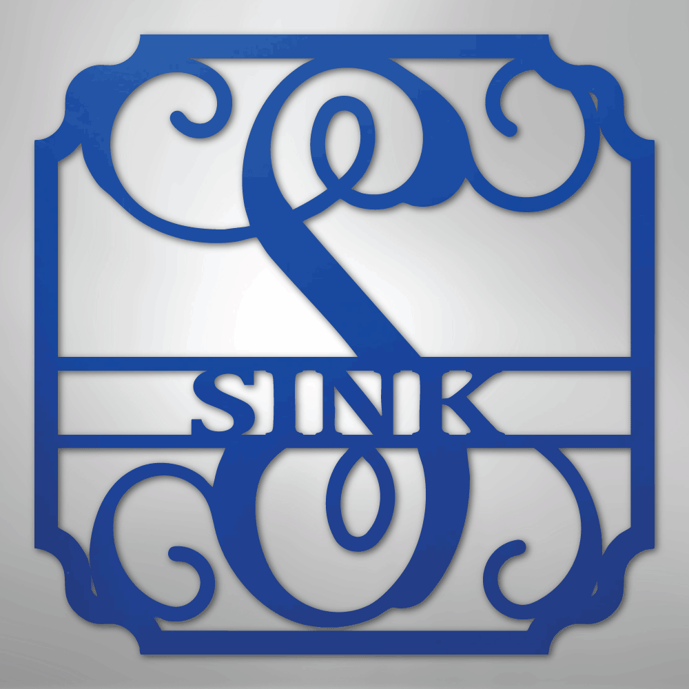 Classic Family Name - Steel Sign