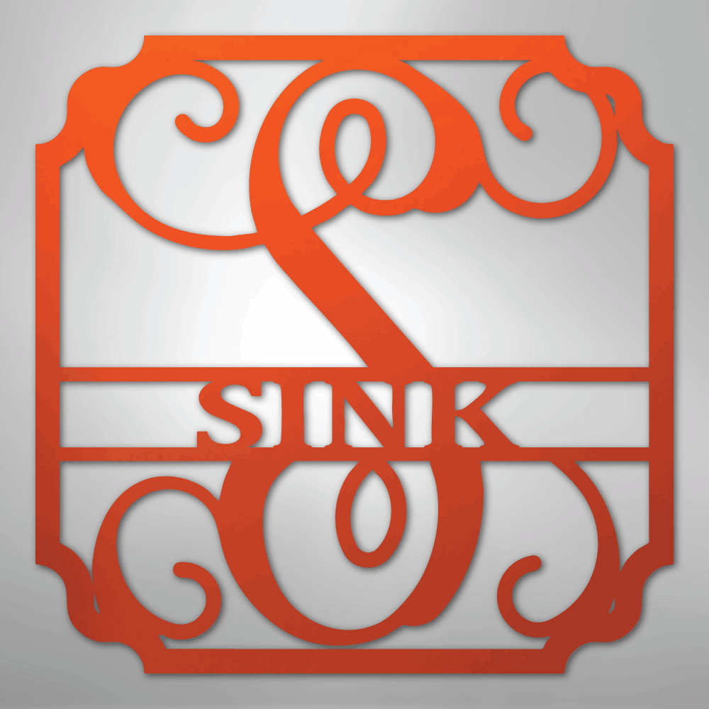 Classic Family Name - Steel Sign