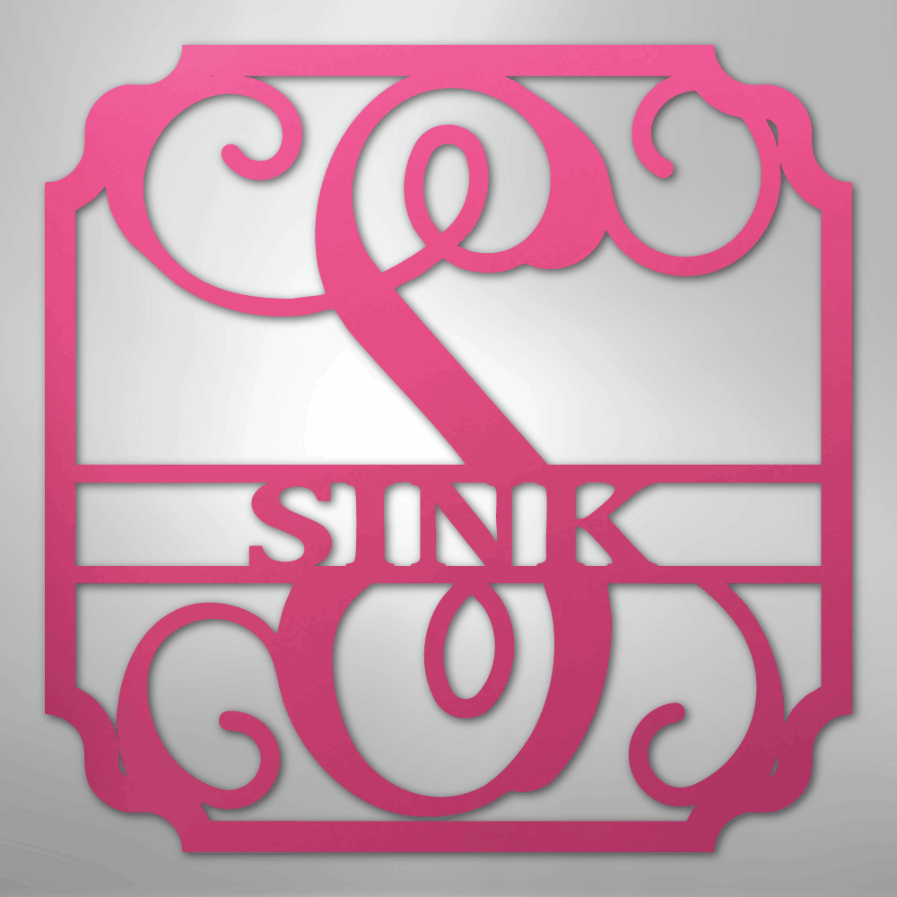 Classic Family Name - Steel Sign